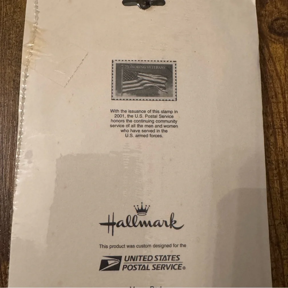 USPS Hallmark‎ Honoring Veterans Self Sticking Memo Pad Sealed 2001